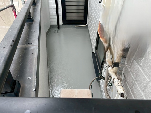 加古郡播磨町　F様　防水工事施工写真